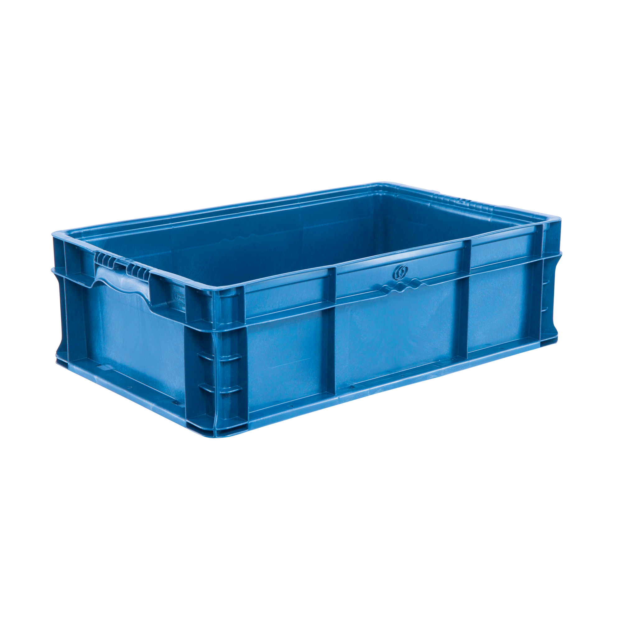 Système de contenants d'expédition 4845 de StakPak Plus, 15" la x 24" p x 7,5" h, Bleu royal
