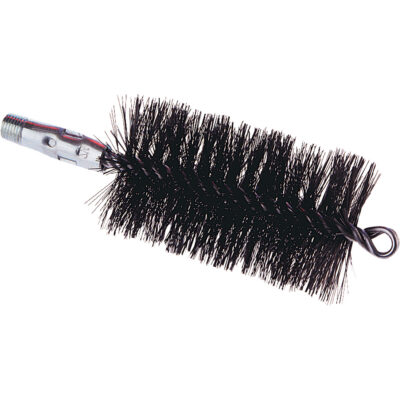 Brosse à tubes métallique, 1/4" dia. x 2" l, 6" longueur hors tout