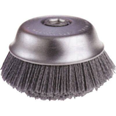 Brosses-boisseau ATBMC à coupe arrondie, abrasif nylon