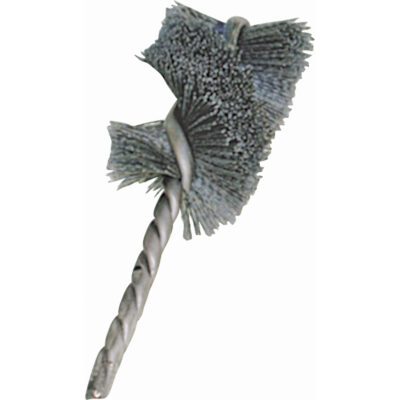 Brosses d'ébavurage verticales robustes ATBMC, abrasif nylon, 1,25" dia. x 2" lo, 80 grain
