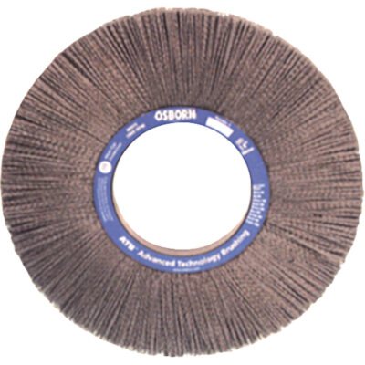 Brosses rotatives mixtes flexibles ATBMC, abrasif nylon