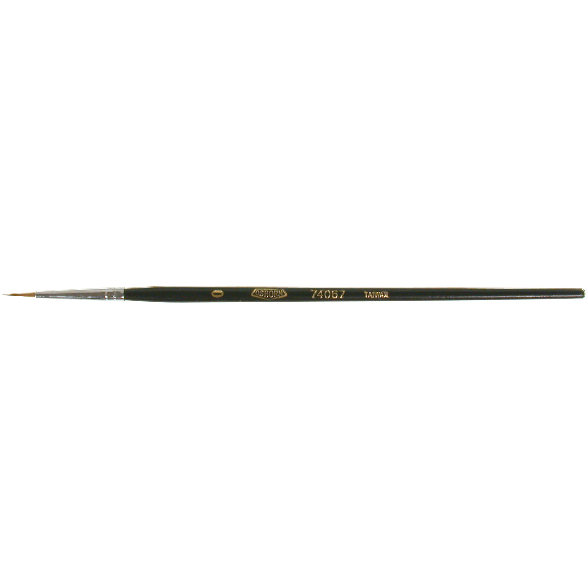 Pinceau d'artiste, Largeur de la brosse de 1/16", Martre rouge, Manche à Bois
