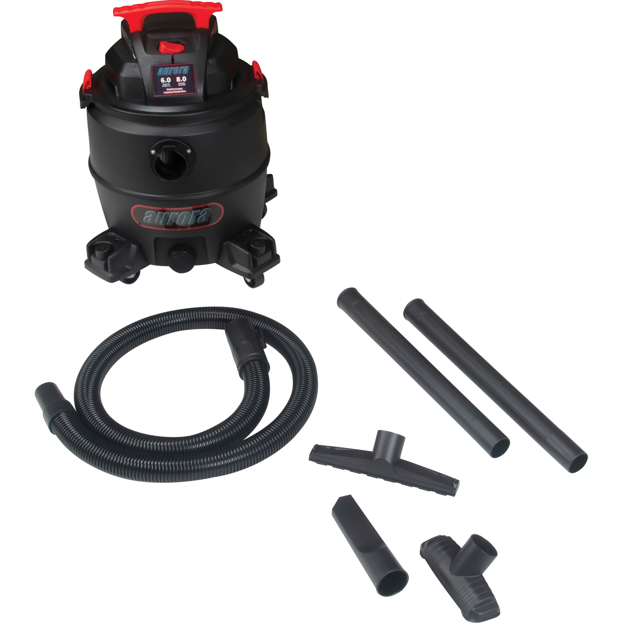 Aspirateur, Secs-humides, 6 CV, 8 gal. US (30,3 litres) – Image 2