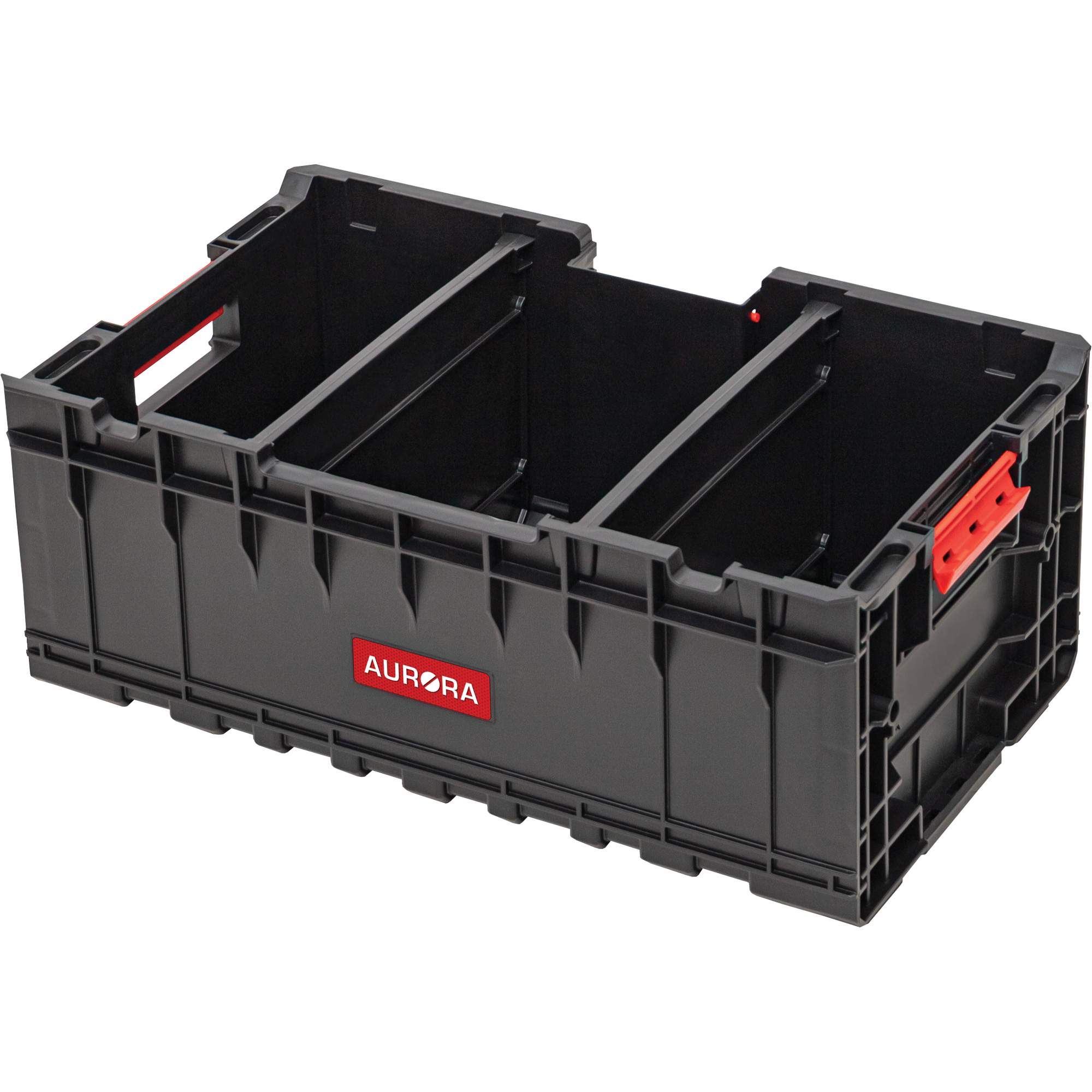 Caisse à outils avec séparateurs ArxMC, 22-7/10" x 14-1/10" x 9-3/10", Noir