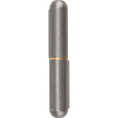 Charnière à souder, 0,512" dia. x 3,15" lo, Acier doux a/goupille fixe en acier