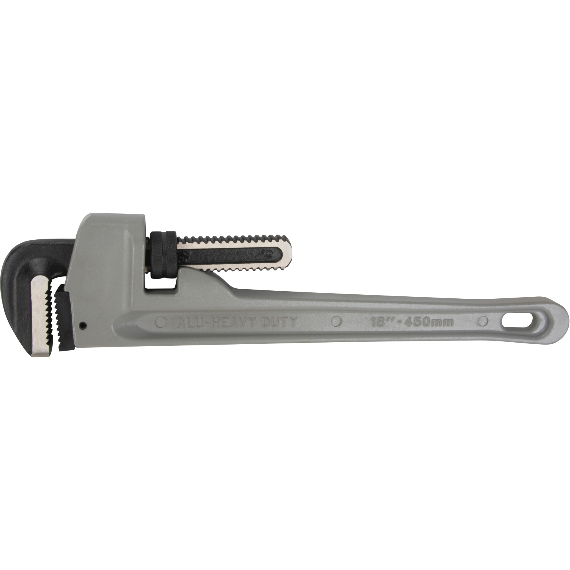 Clés à tuyaux, Cap des mâchoires 2-1/2", Longueur 18", Prise Ergonomique