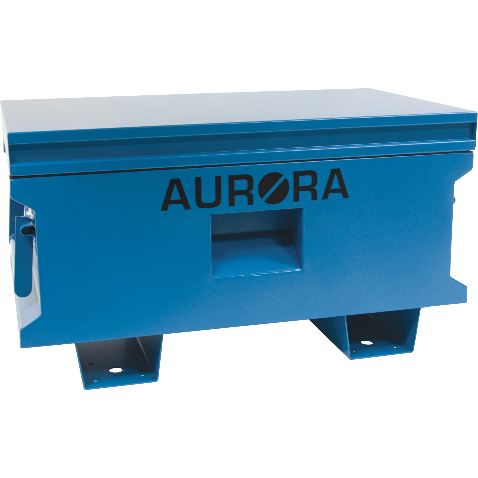 Coffre à outils de chantier, 33" x 20-3/10" x 18-3/10", Acier, Bleu