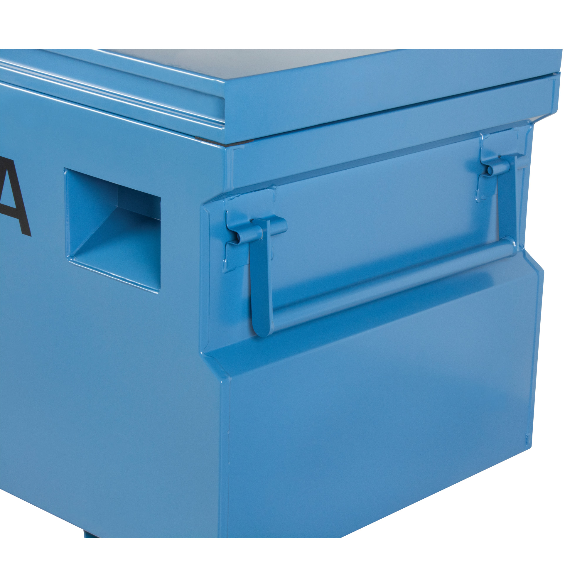 Coffre à outils de chantier, 48" x 24" x 27-3/5", Acier, Bleu – Image 5