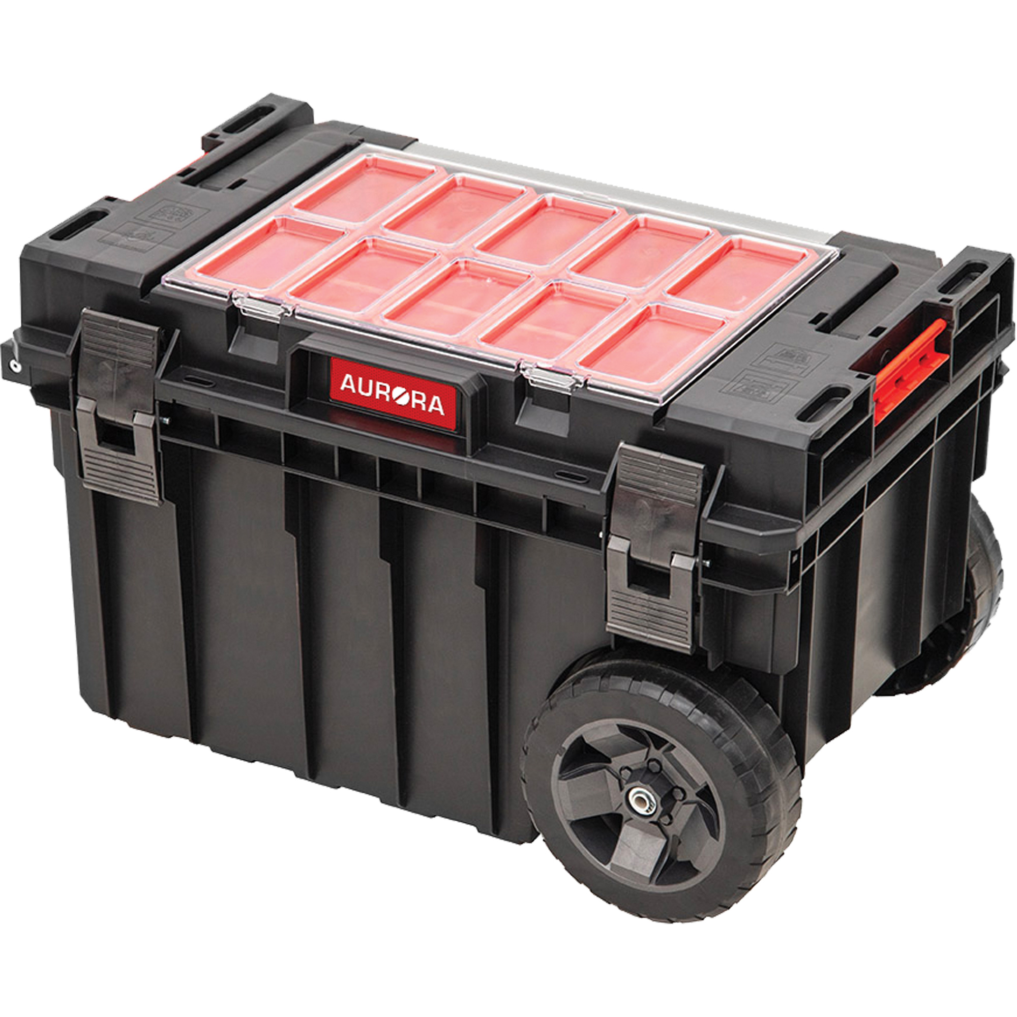 Coffre à outils roulant ArxMD, 23-4/5" x 16" x 15-3/5", Noir