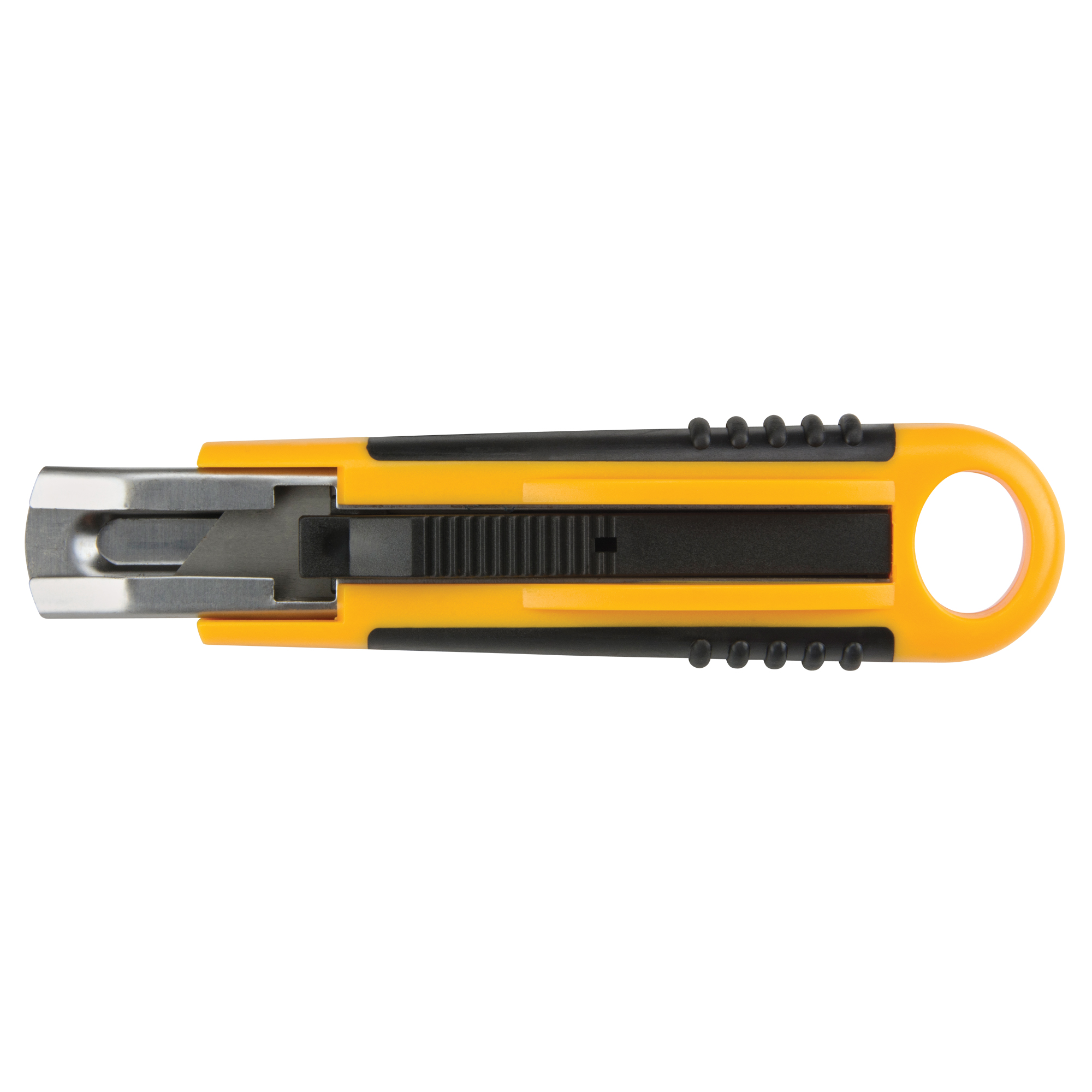 Couteau autorétractable ATK1000, 18 mm, Acier au carbone, Prise en Plastique