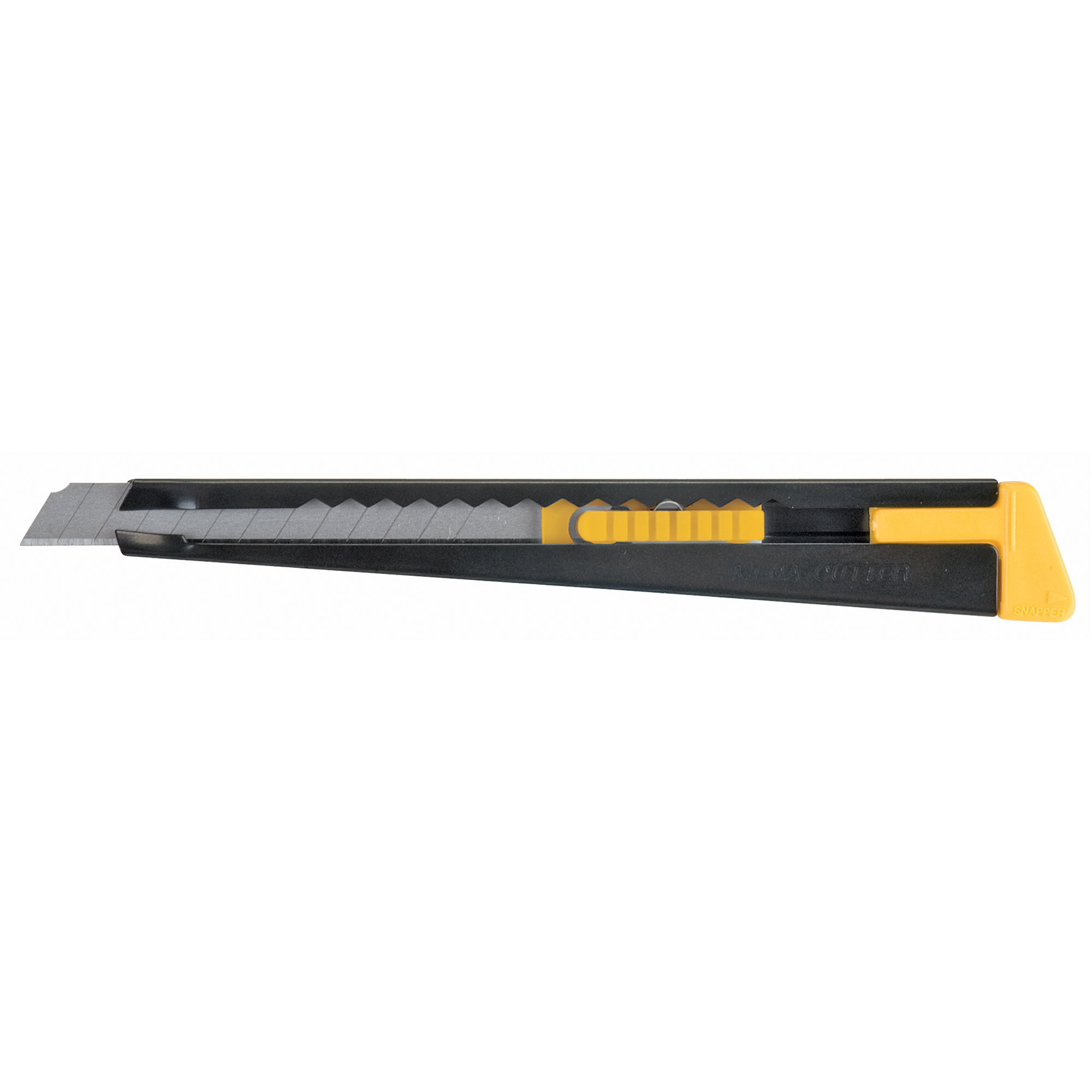Couteau d'usage général ATK600, 9 mm, Acier au carbone, Prise en Plastique