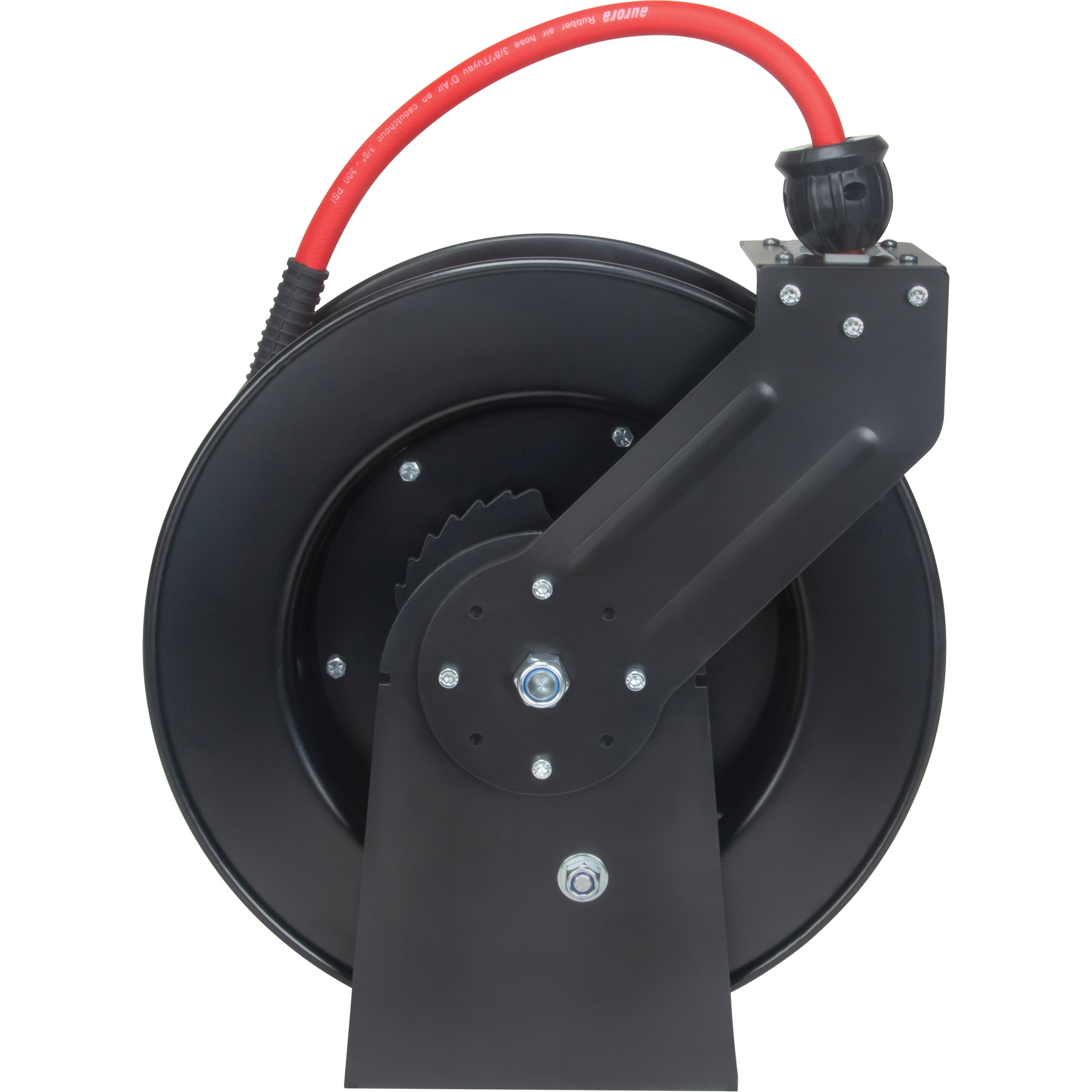 Dévidoir de tuyau, Air/Eau, 1/2" x 50', Tuyau simple, 300 psi – Image 2