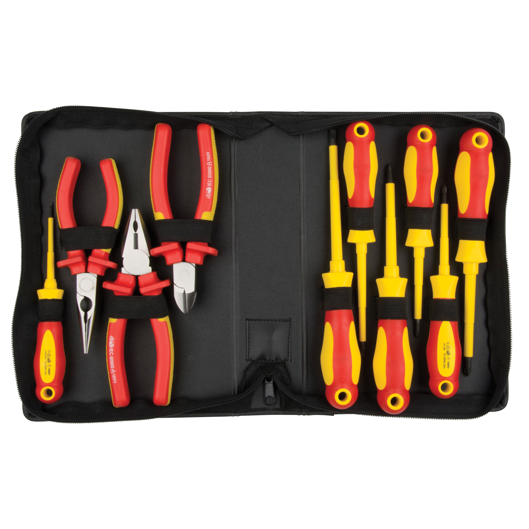 Ensemble d'outils isolés, 1000 V, 10 Mcx