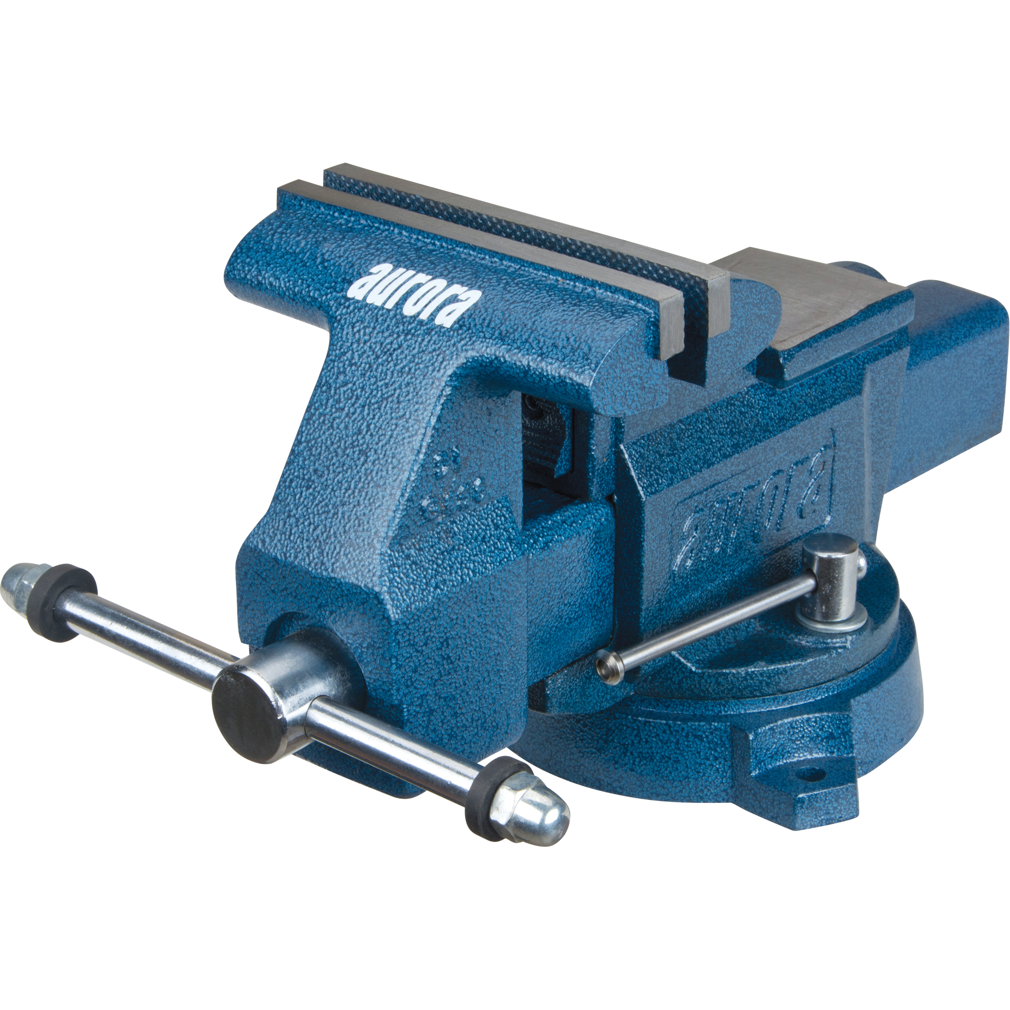 Étau d'usage général pour atelier, Largeur des mâchoires 6", Profondeur de la gorge 3-4/10"