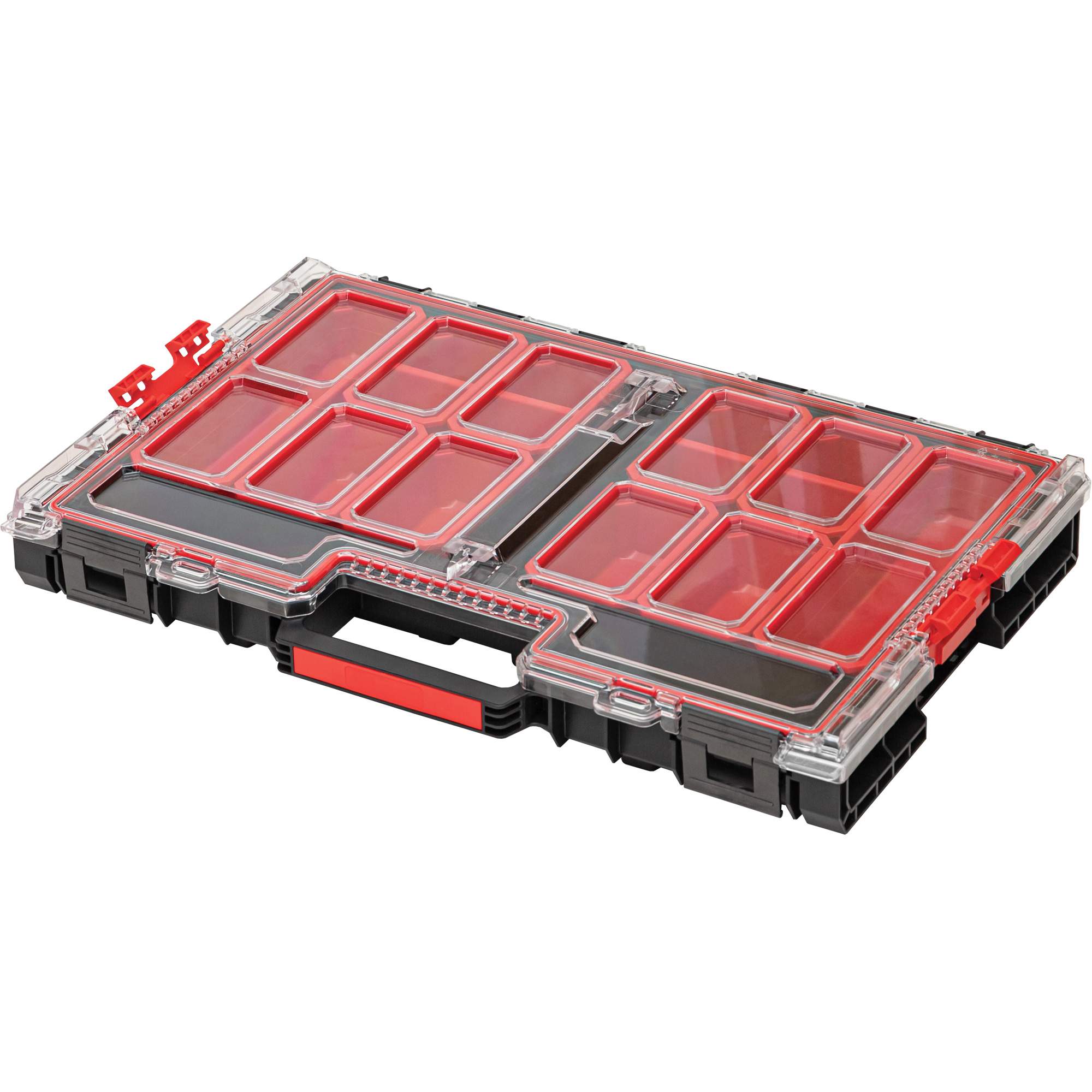 Grand organisateur avec bacs ArxMD, 21" x 15" x 3", Noir