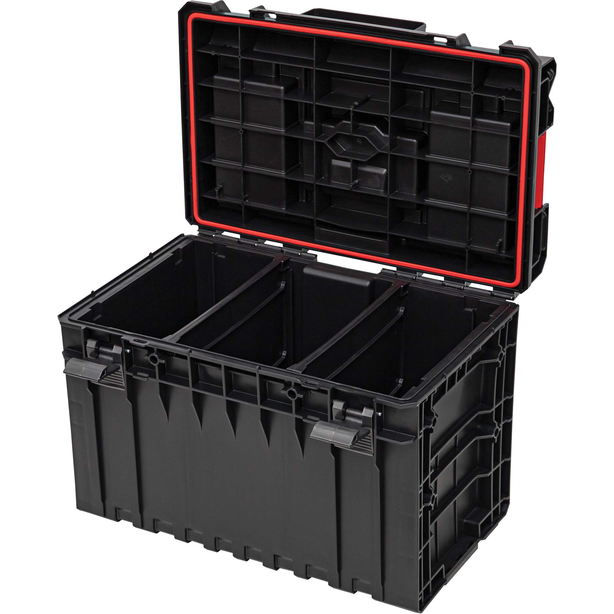 Grande boîte à outils ArxMC, 23" x 15-1/5" x 16-1/2", Noir – Image 2
