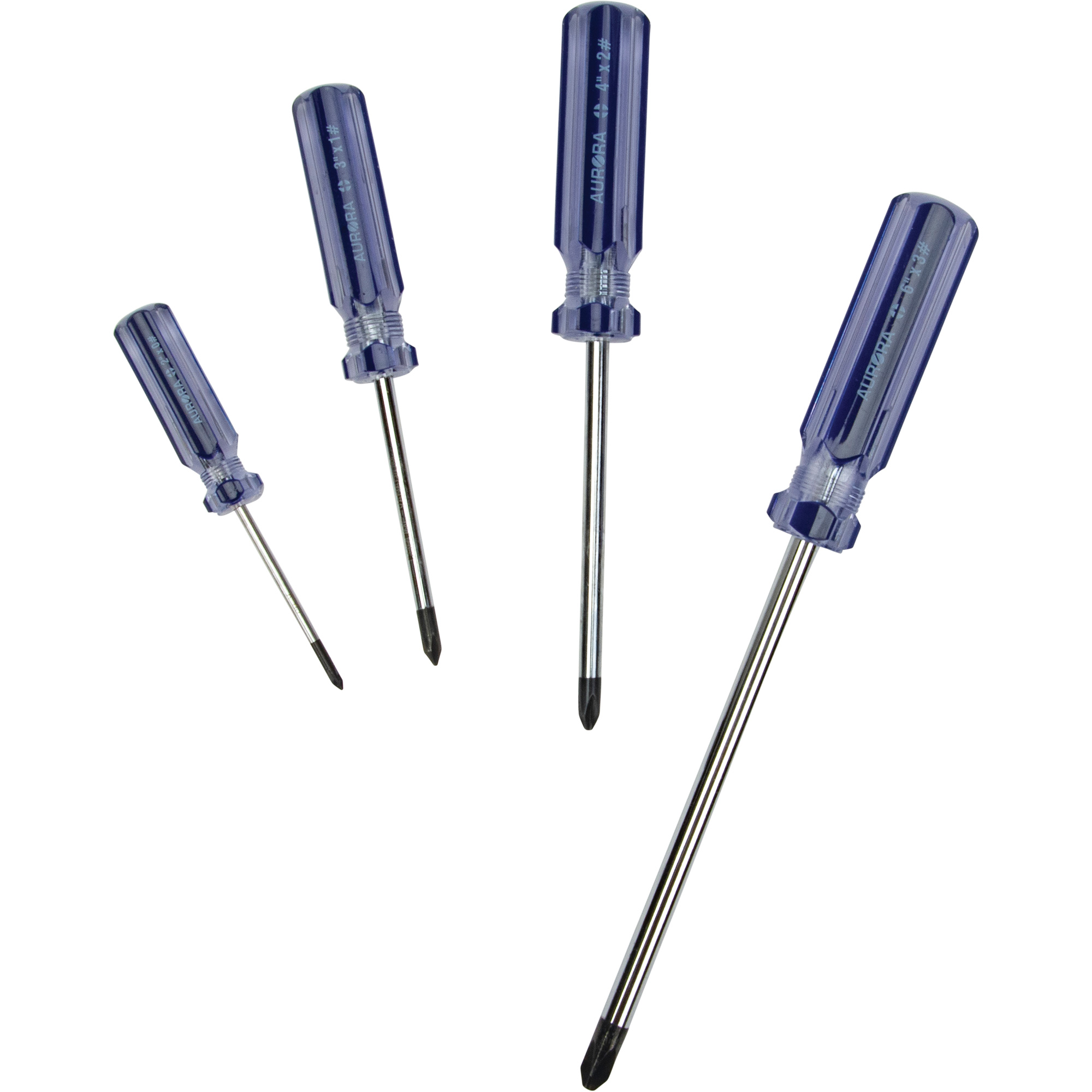 Jeu de tournevis Philips, 4 m