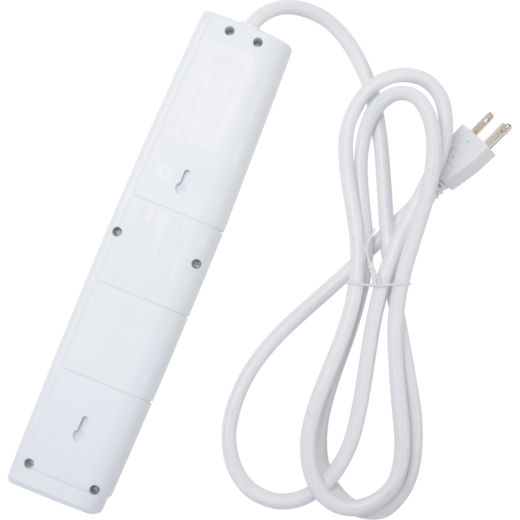 Limiteur de surtension avec chargeur USB, 6 Prises, 1200 J, 1875 W, Cordon 6' – Image 2