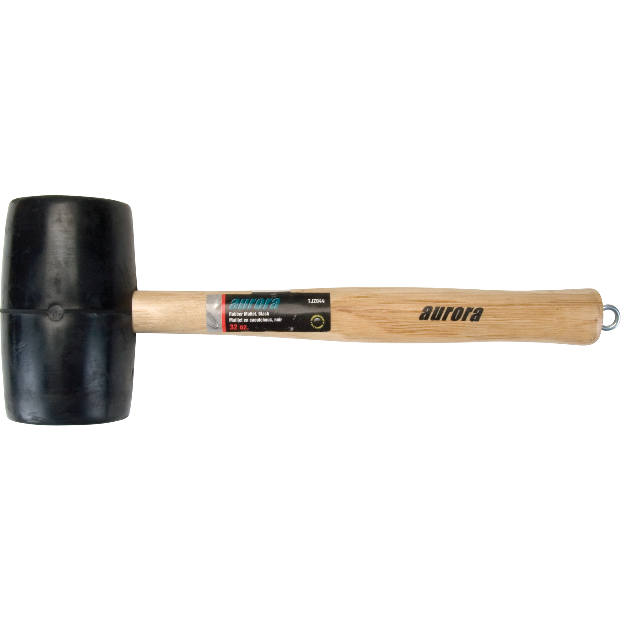 Maillet en caoutchouc, 32 oz, Prise en Bois