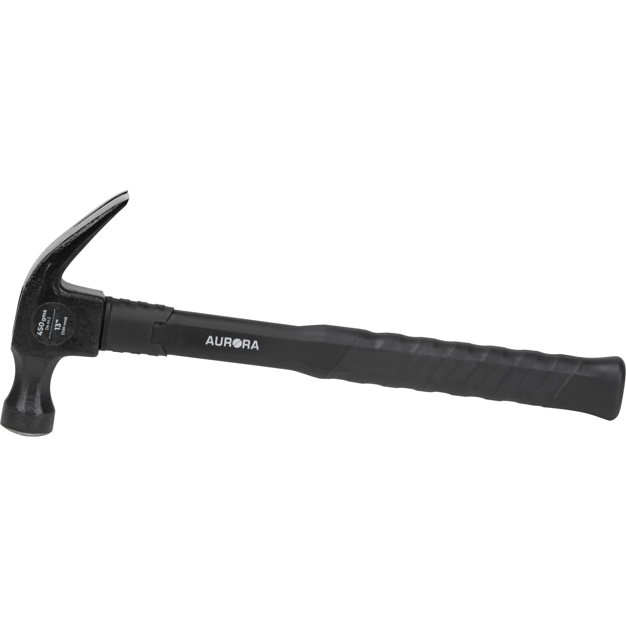 Marteau à panne fendue, 16 oz, Prise en Fibre de verre, 13" lo