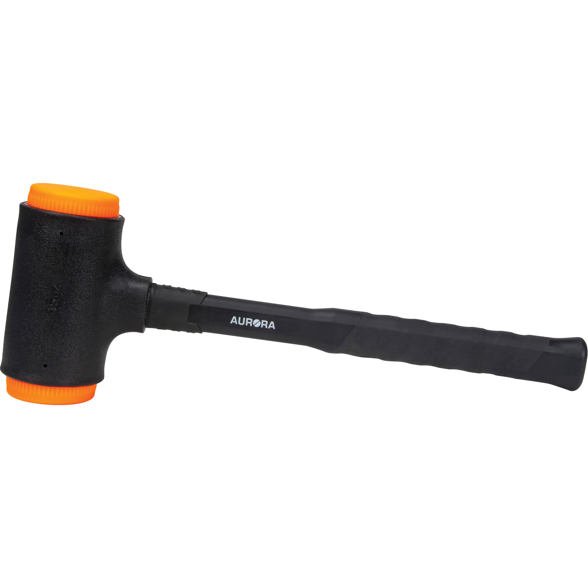 Marteau sans rebond, Poids de la tête 45 oz, Face Polyuréthane, Prise Fibre de verre, 13" lo