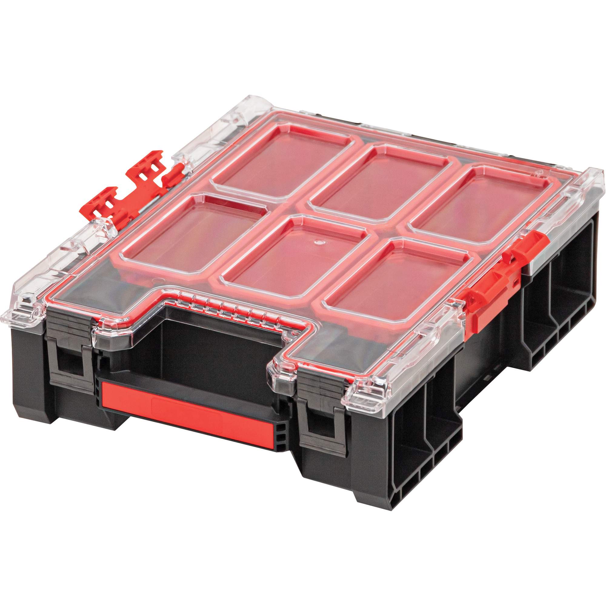 Organisateur moyen haut avec bacs ArxMD, 10-2/5" x 14-3/10" x 4-1/5", Noir