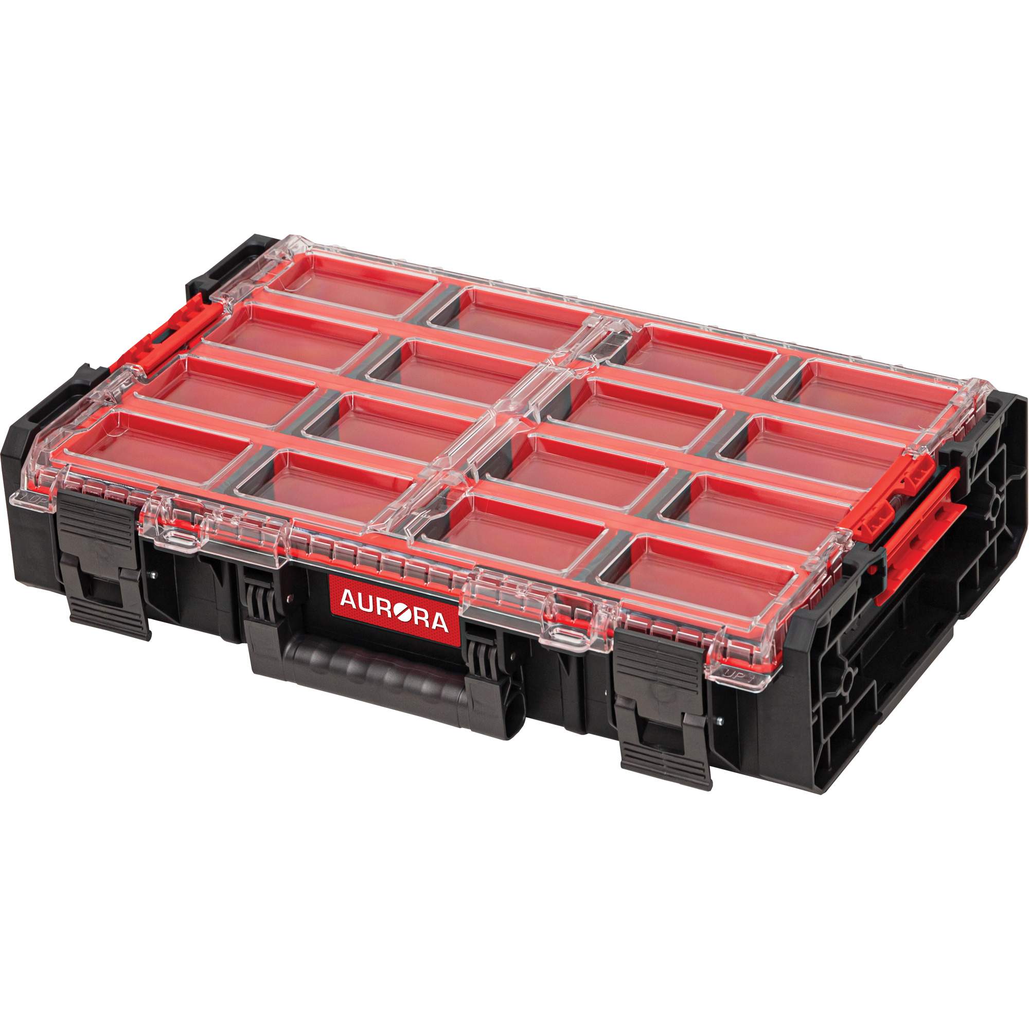Organisateur très grand avec bacs longs ArxMC, 23" x 15-1/5" x 5", Noir