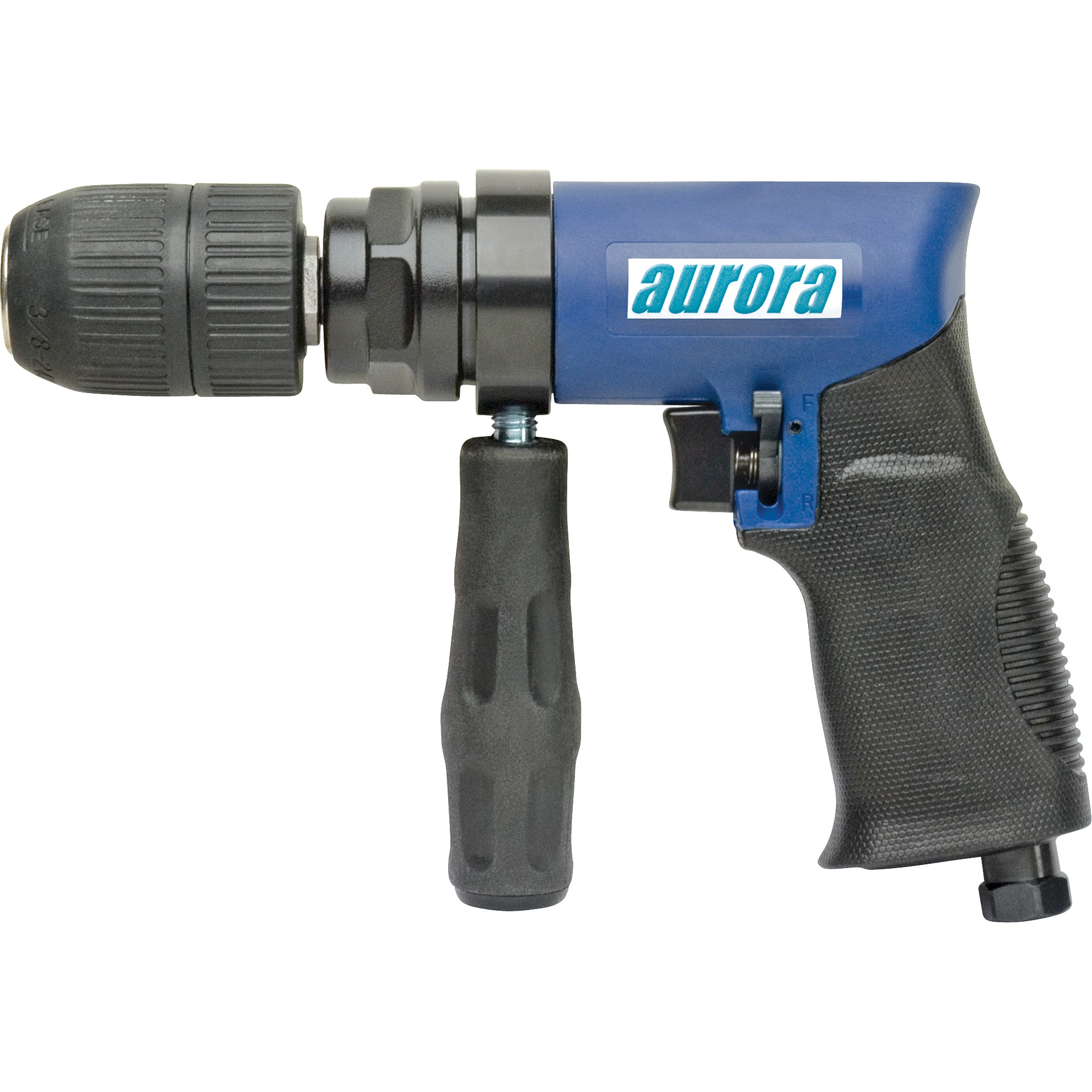 Perceuse réversible pneumatique 1/2", 4 pi³/min, 1/4" NPT, 88 dBA, 1/2" mandrin