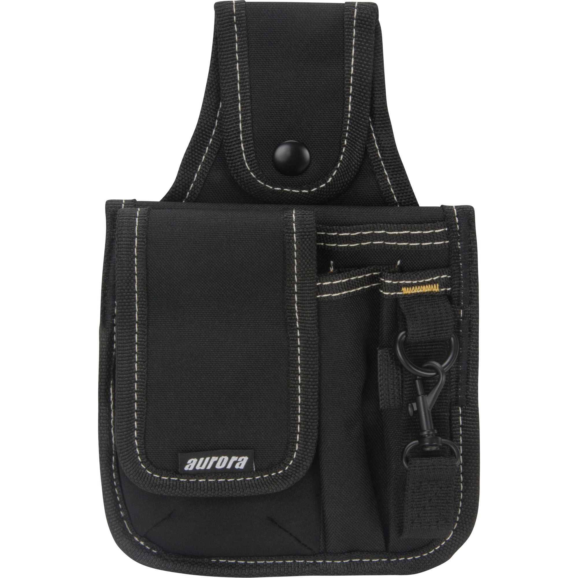 Porte-outils & téléphone cellulaire à plusieurs pochettes, Porte-outil multiple, Polyester, 4 Poches