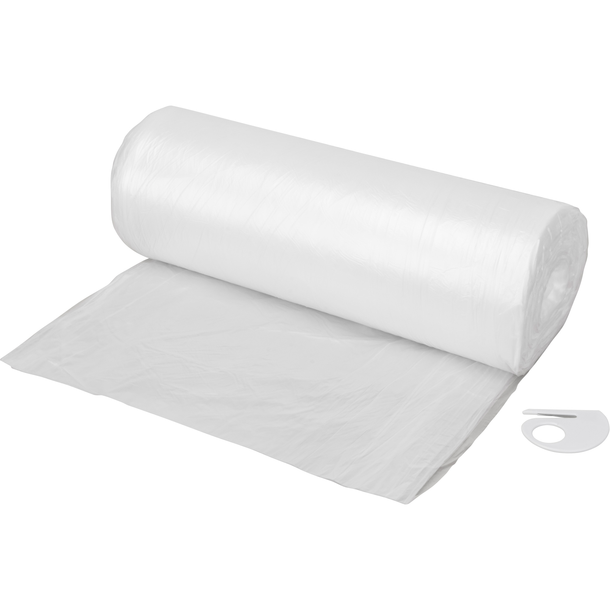 Toile de protection, 400' lo x 9' la, Plastique
