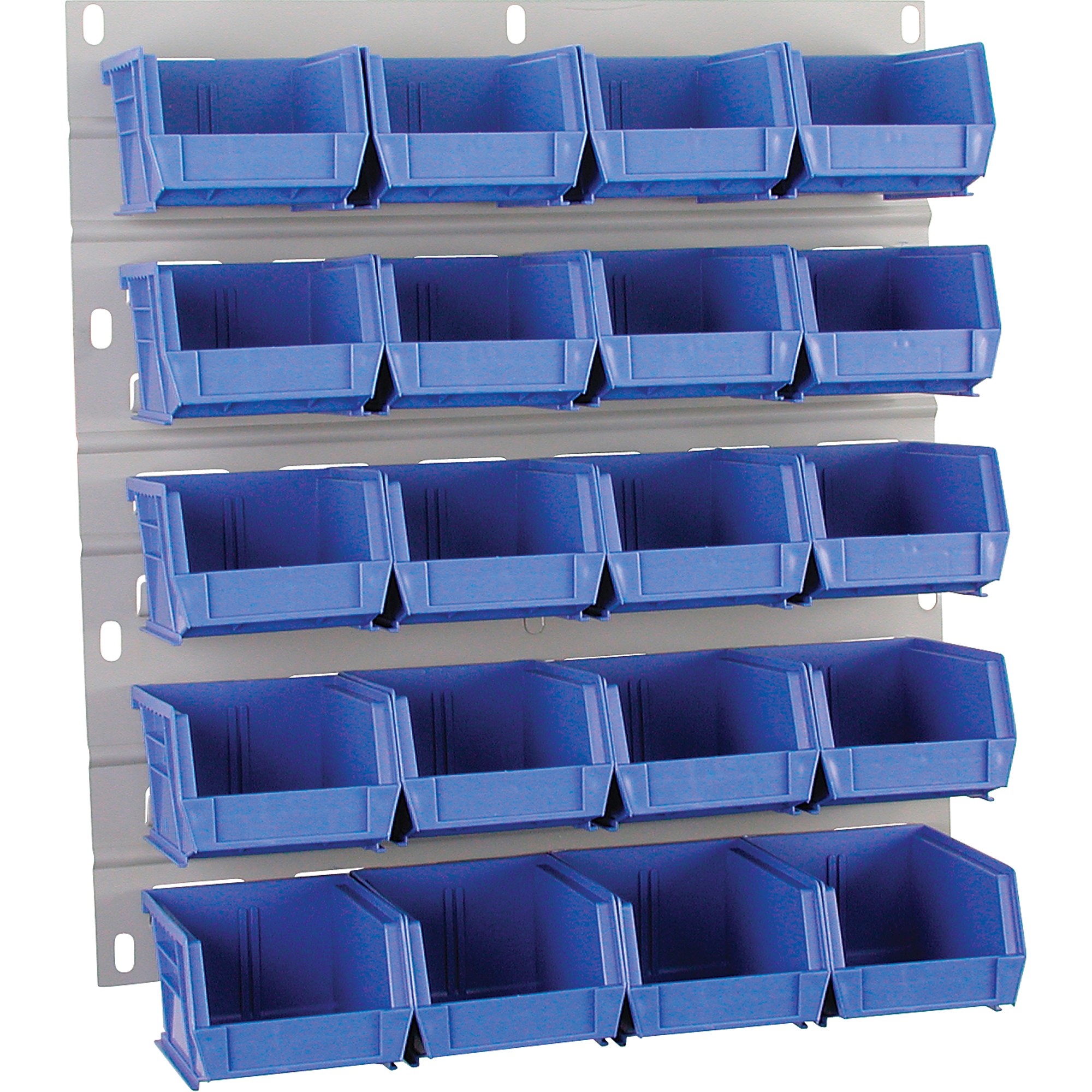 Panneau à suspendre, 20 bacs, 18" la x 1" p x 19" h