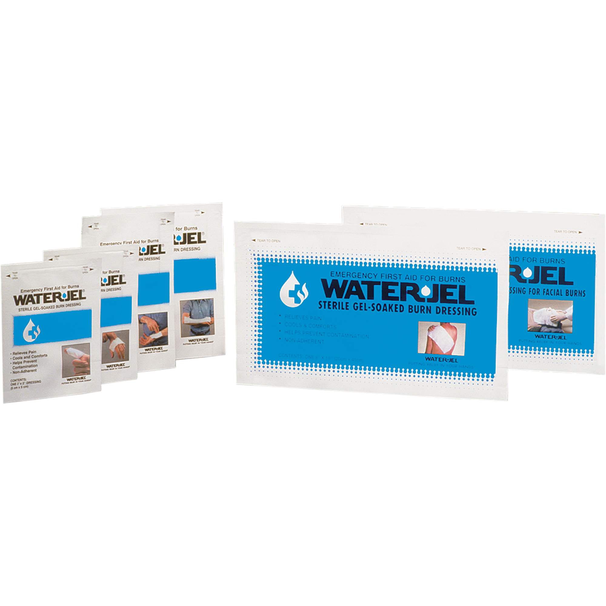 Pansements pour brûlures Water JelMD, 12" x 16", Classe 2