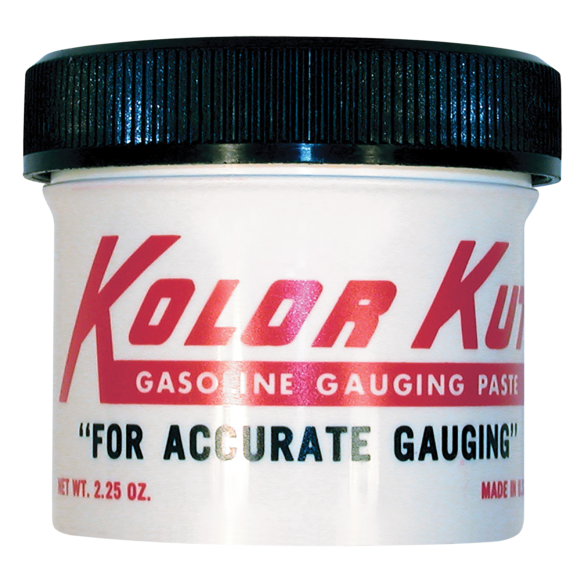 Pâte de jaugeage d'essence Kolor KutMD , Cruche