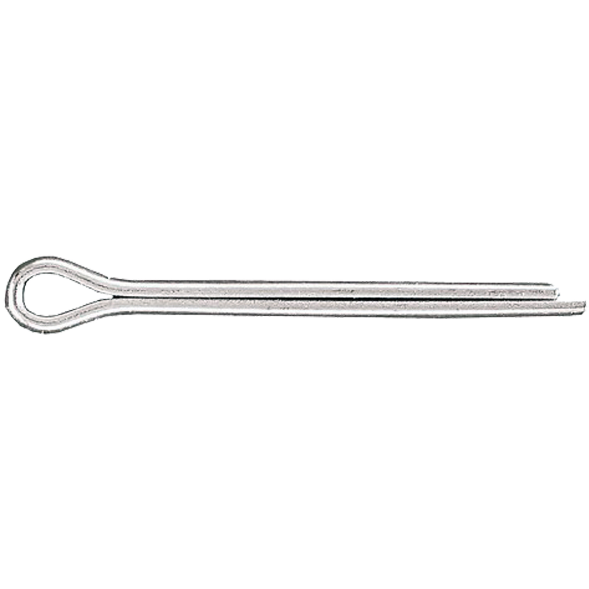 Goupille fendue, 1" dia., 1" lo, Zingué