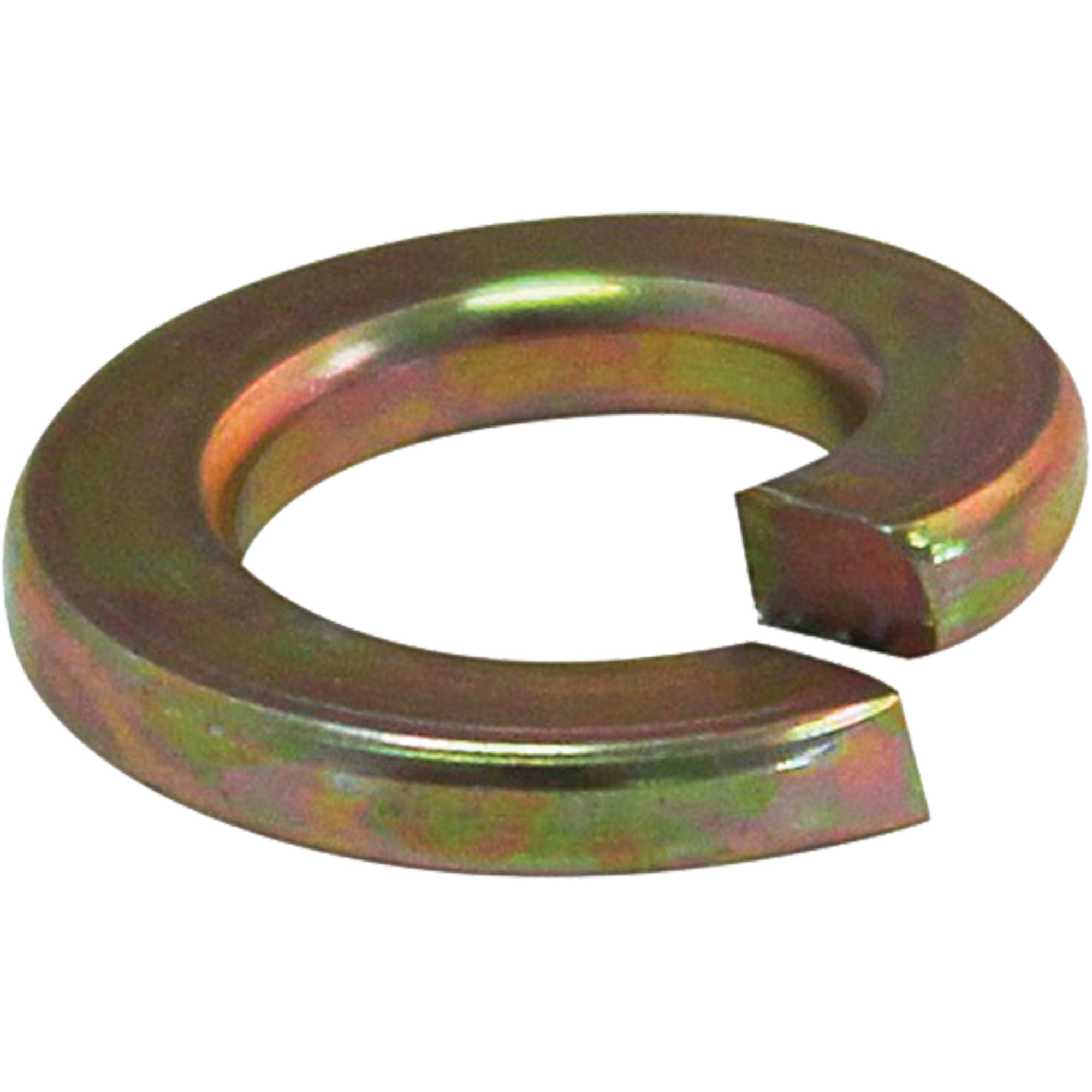 Rondelle frein fendue, 1", Zinc jaune