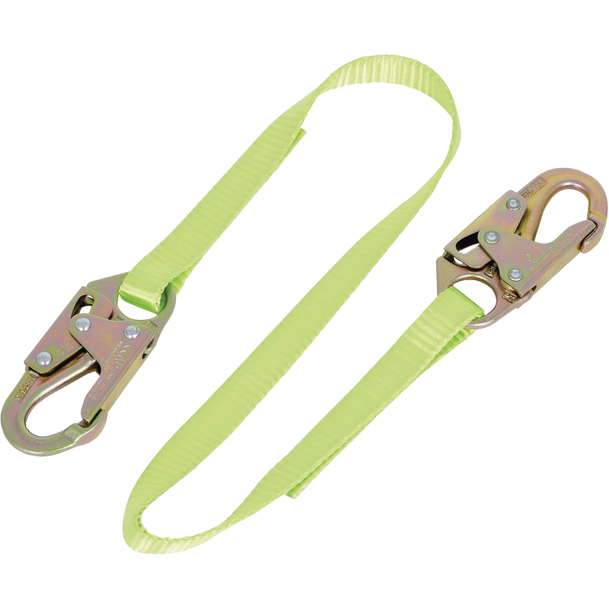 LAN-3400-4 Longe à sangle de retenue, 1 branches, 4', Classe CSA B