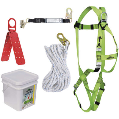 RK4-50 Ensemble de protection contre les chutes, Trousses pour couvreur de toit
