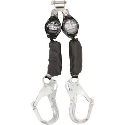 SRL-70602-6LE Cordage de sécurité autorétractable avec paquet, 6', DyneemaMD, Pivotant
