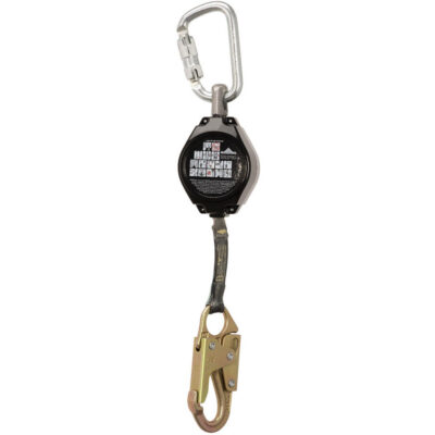 SRL-76105-6AR Cordage de sécurité autorétractable résistant à l'arc électrique, 6', DyneemaMD, Pivotant