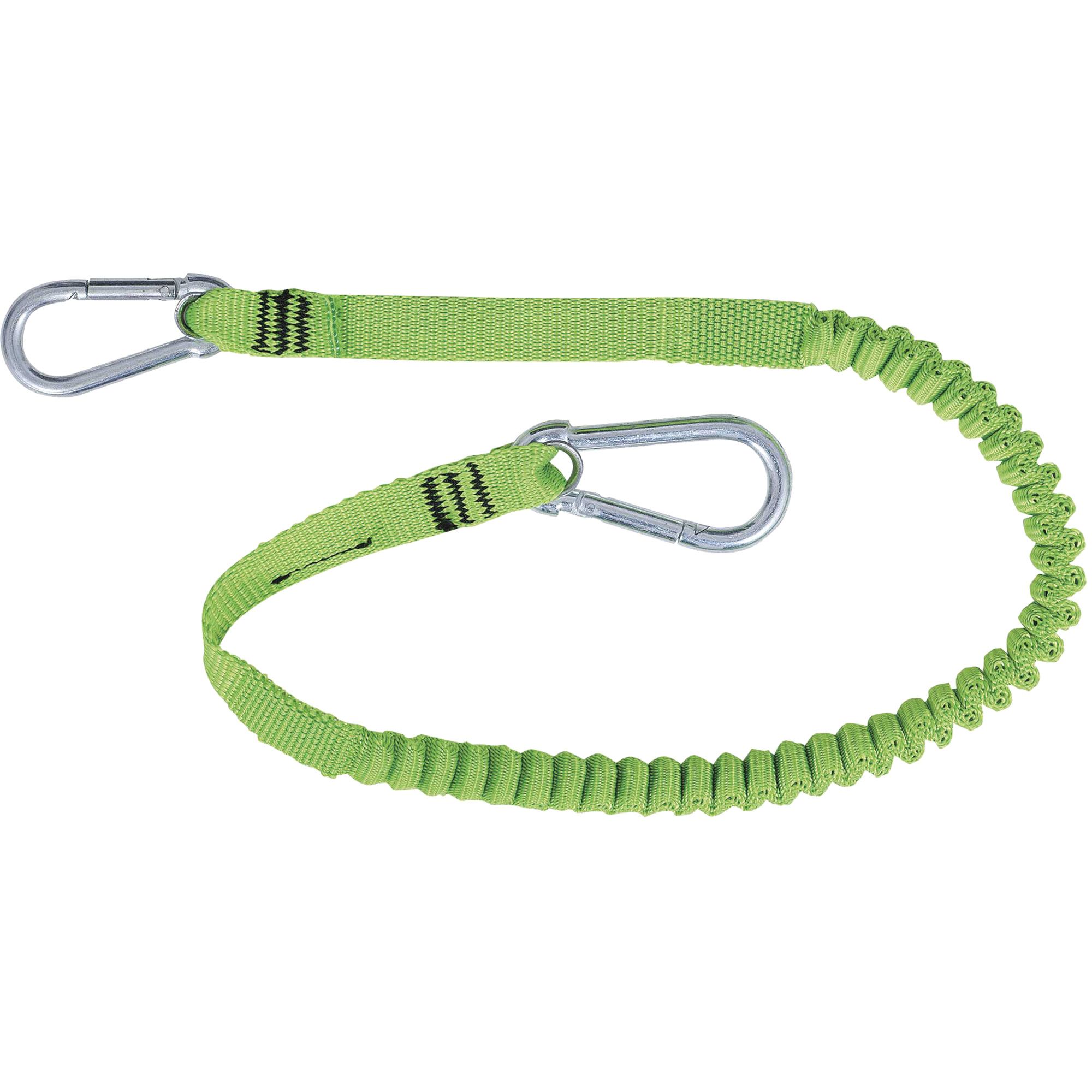 TT-9902 Longe de harnais d'outils Slim Line, Longueur fixe, Mousqueton double