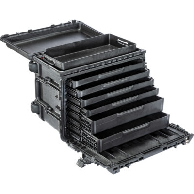 Armoire à outils mobile Gen 2, 24" la, 6 tiroirs, Noir