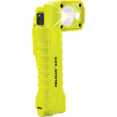 Lampe de poche magnétique à angle droit, DEL, 336 lumens, Piles AA
