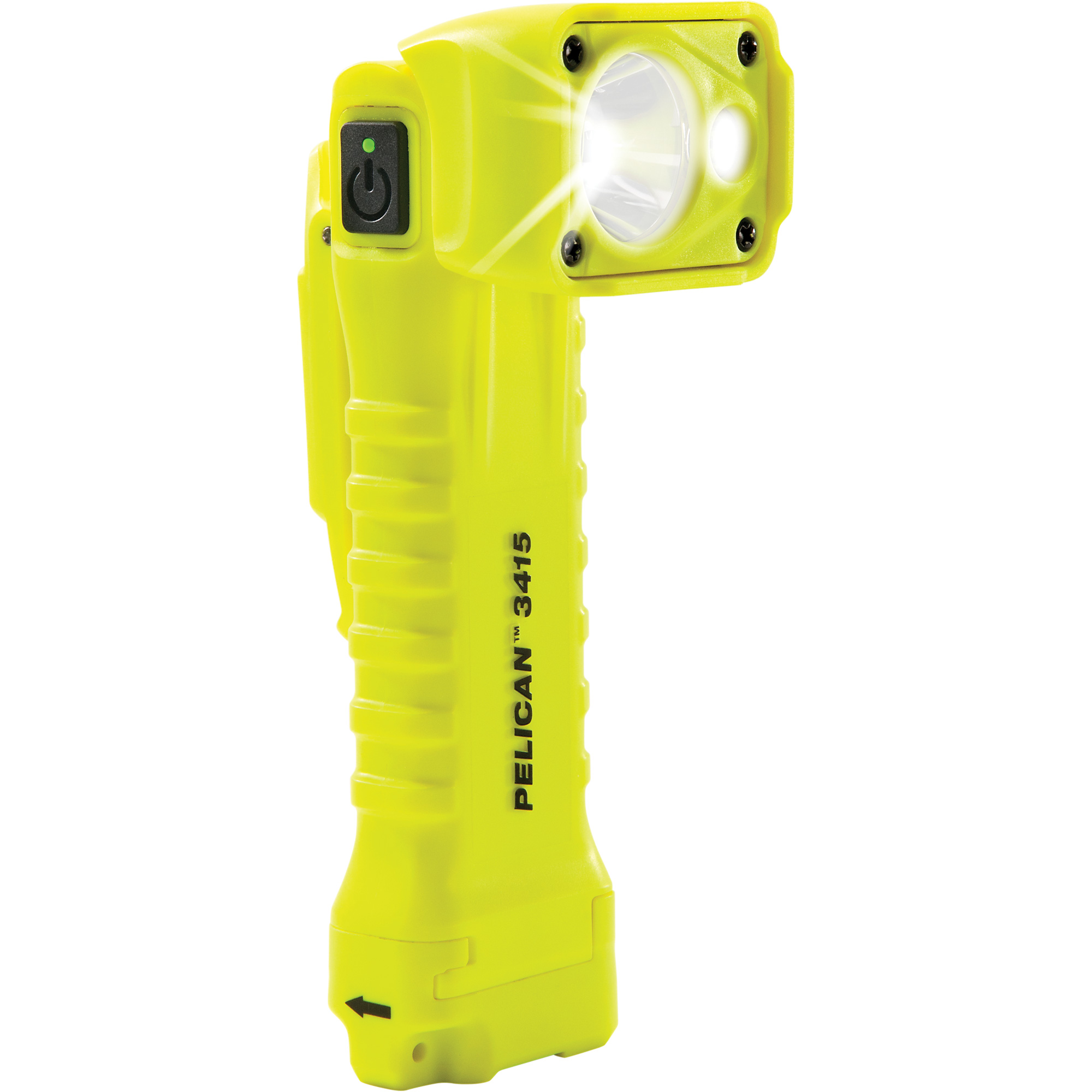 Lampe de poche magnétique à angle droit, DEL, 336 lumens, Piles AA