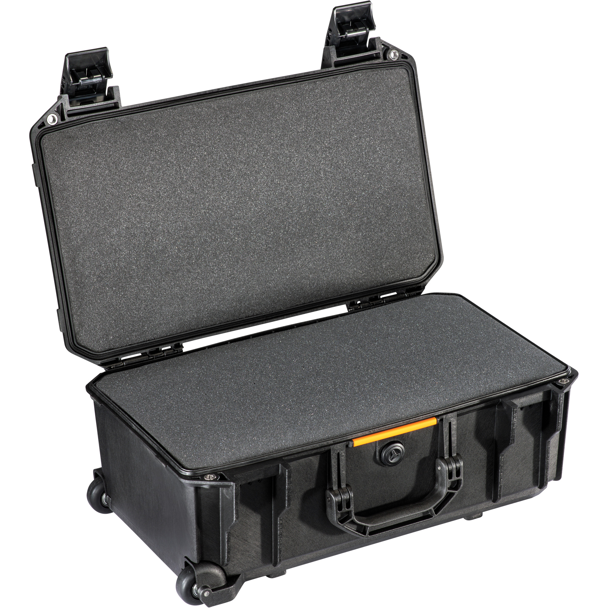 Valise roulante Vault avec mousse, Mallette rigide