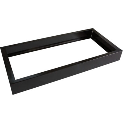 Base encastrée pour casiers robustes entièrement soudée ConcordeMC, 3 Blocs, 4" lo x 36" la x 17" p, Noir, Acier