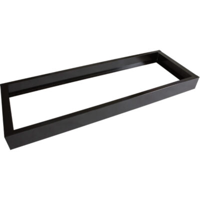 Base encastrée pour casiers robustes entièrement soudée ConcordeMC, 4 Blocs, 4" lo x 48" la x 17" p, Noir, Acier