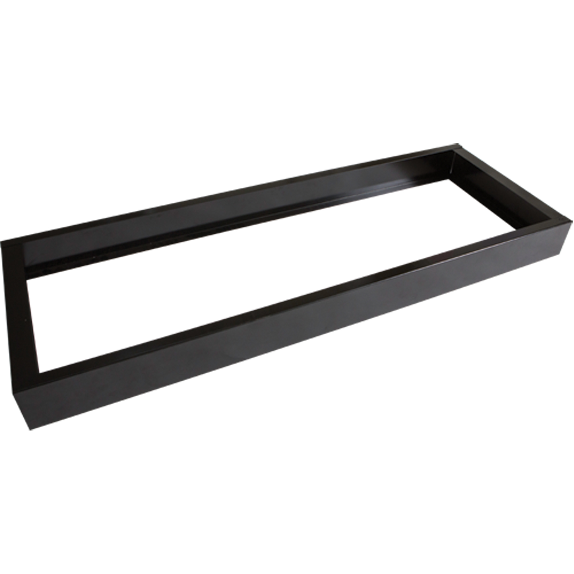 Base encastrée pour casiers robustes entièrement soudée ConcordeMC, 4 Blocs, 4" lo x 48" la x 17" p, Noir, Acier