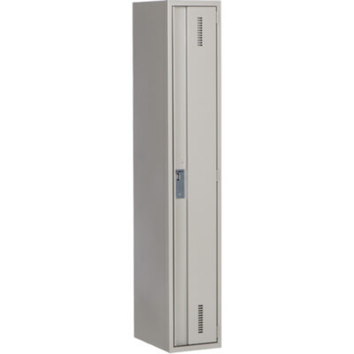 Casiers robustes ConcordeMC, 12" x 18" x 72", Acier, Gris, Soudé (assemblé)