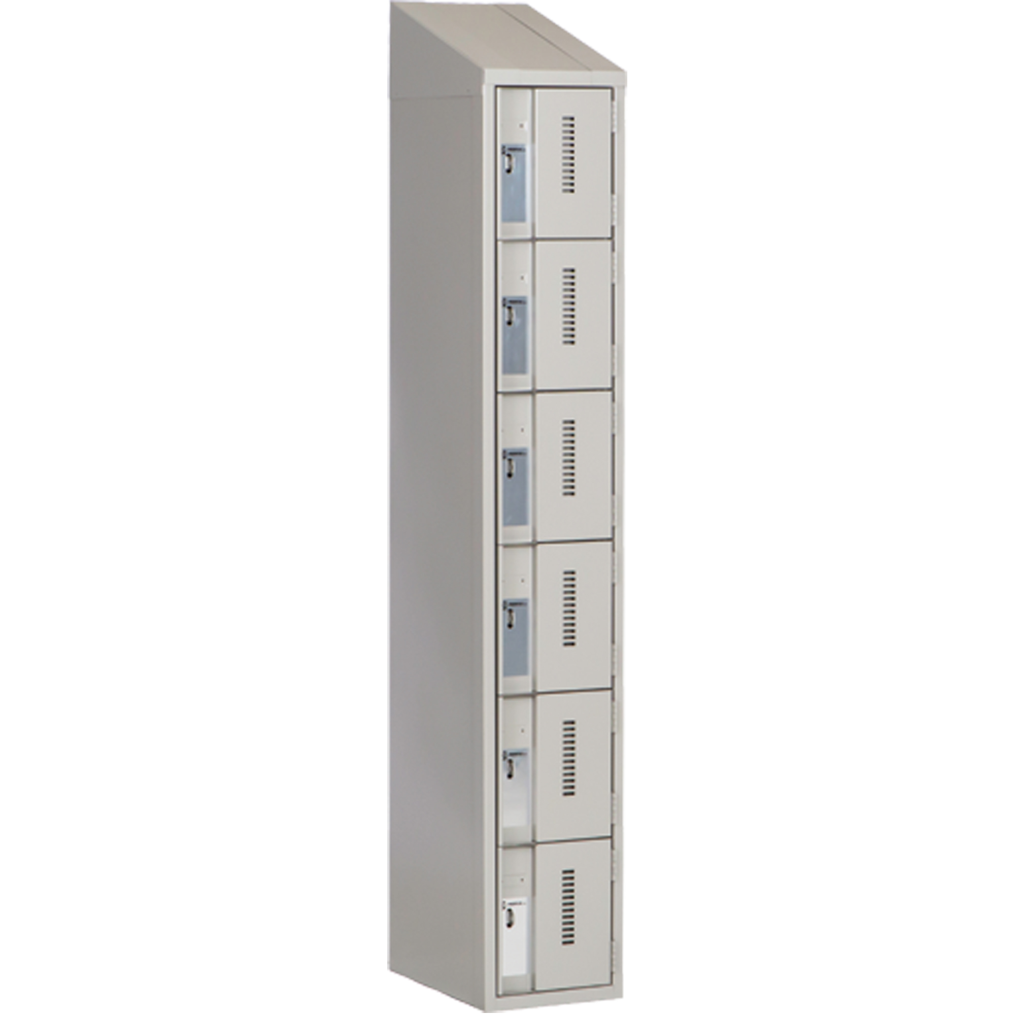 Casiers robustes ConcordeMC, 6 niveaux, 12" x 18" x 78", Acier, Gris, Soudé (assemblé)