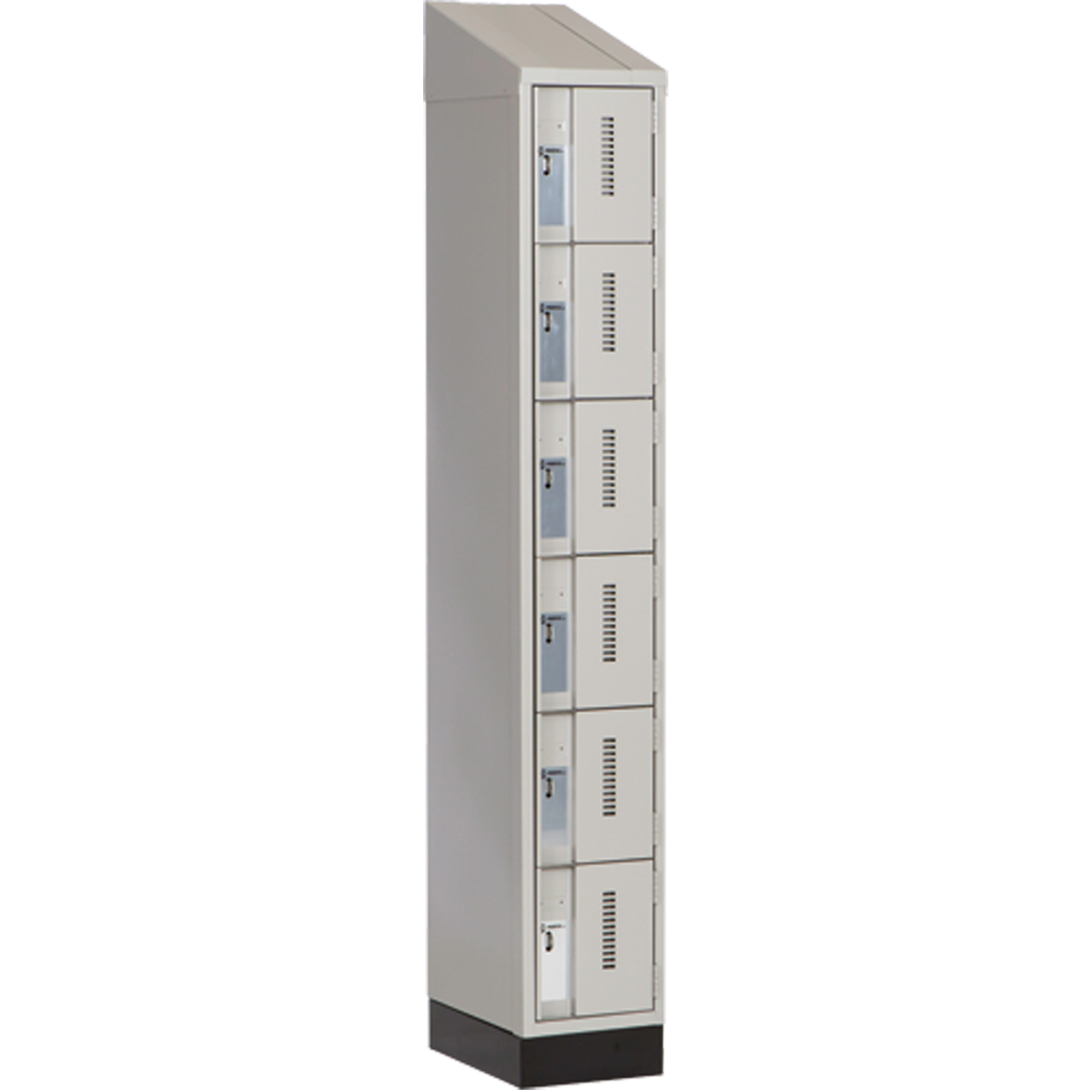 Casiers robustes ConcordeMC, 6 niveaux, 12" x 18" x 82", Acier, Gris, Soudé (assemblé)